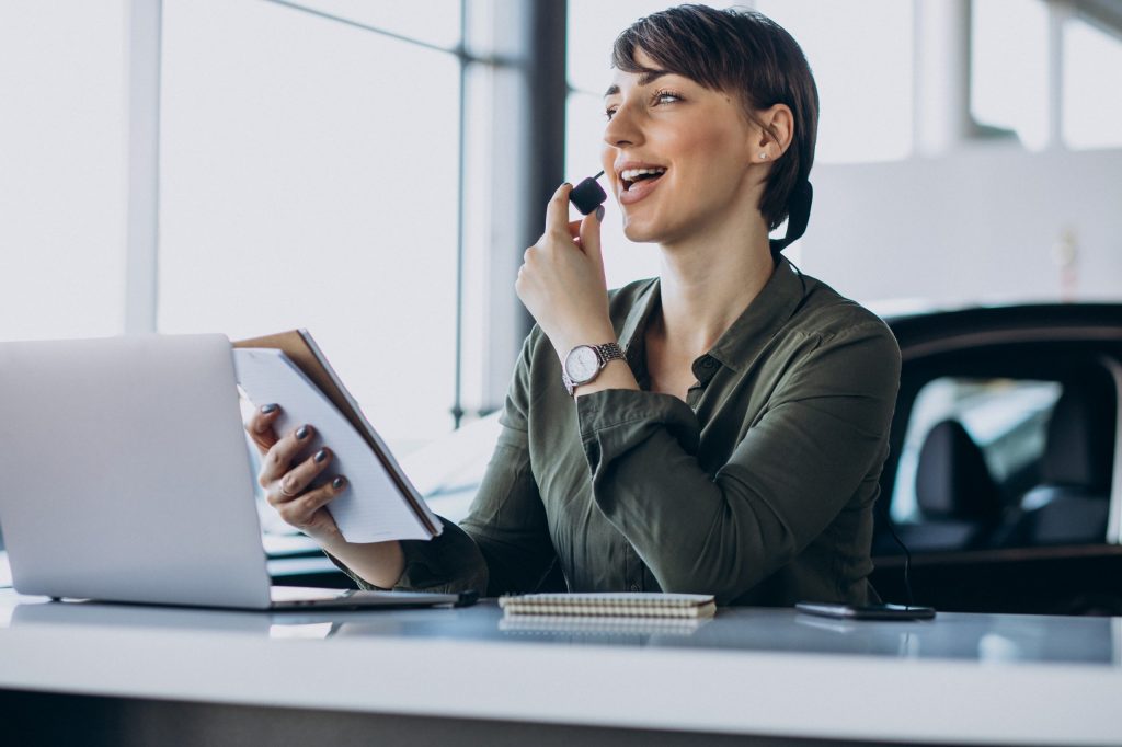 Mitarbeiter im Bereich Sales Management